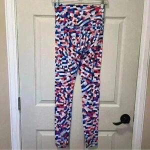 Lululemon Wunder Under Pant Hi-Rise Capoeira Multi Confett Yoga Gym Sz 6